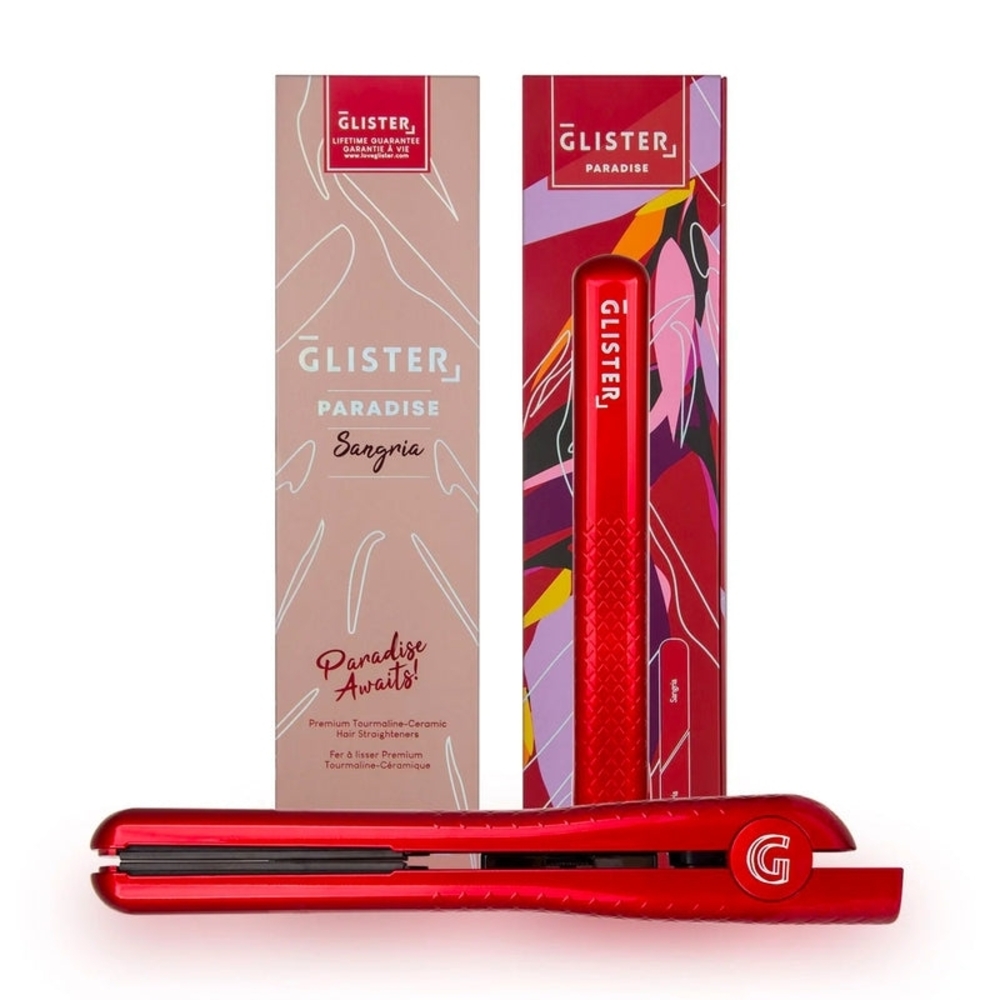GLISTER Paradise Straightener In Sangria